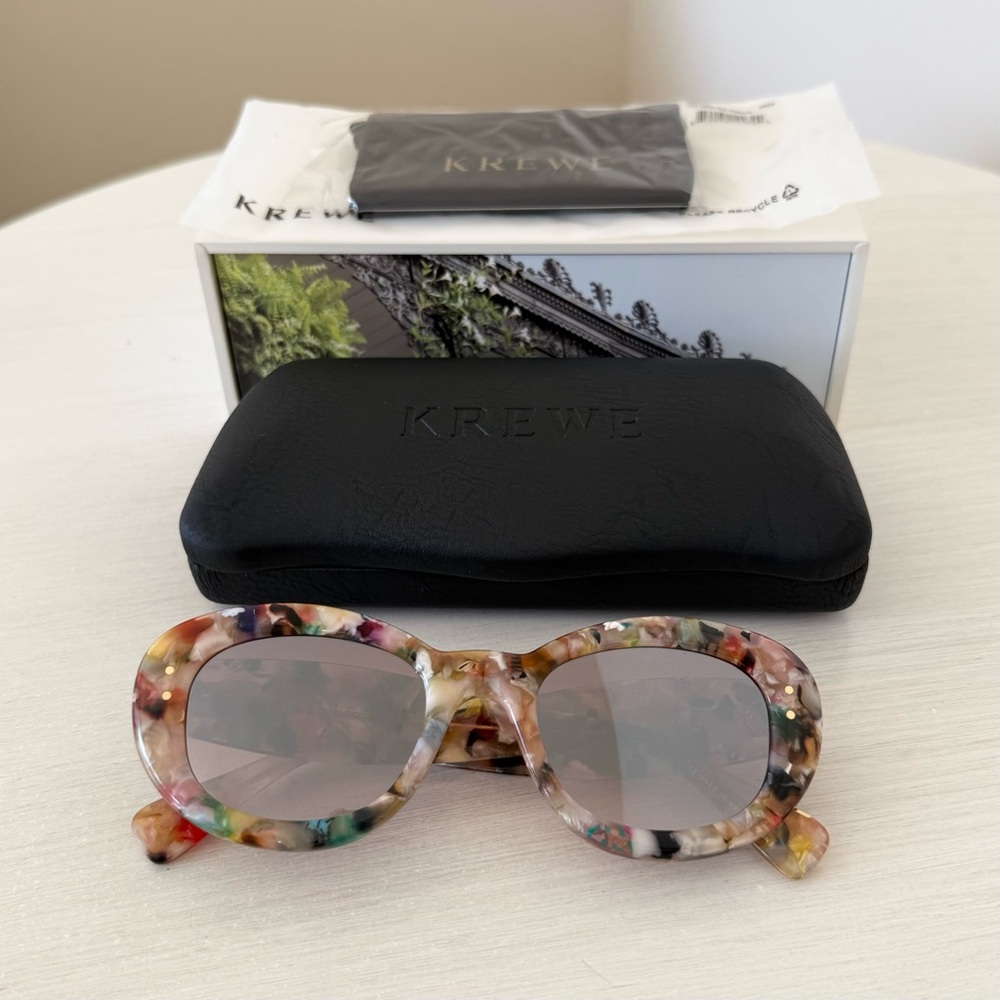 Krewe Margaret Sunglasses, Gelato, NIB